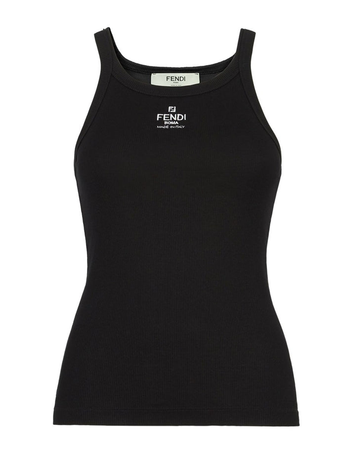 TOP WITH EMBROIDERED LOGO