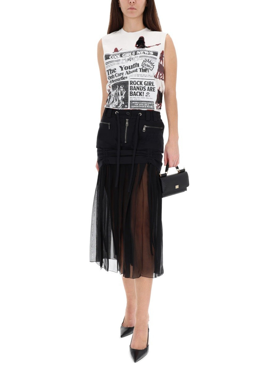 TOP WITH PRINT