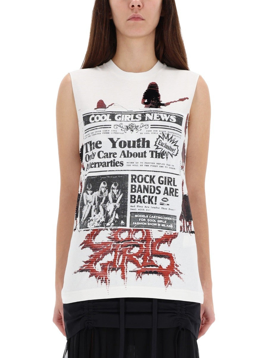 TOP WITH PRINT