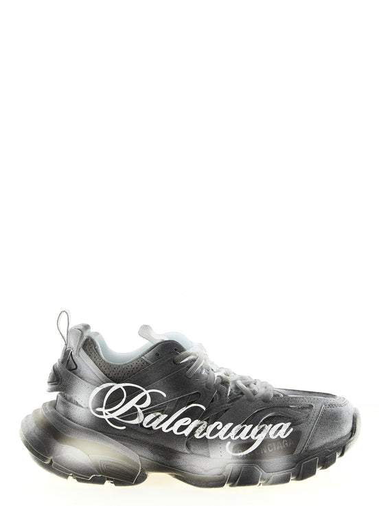 'Track Stencil Logo' sneakers