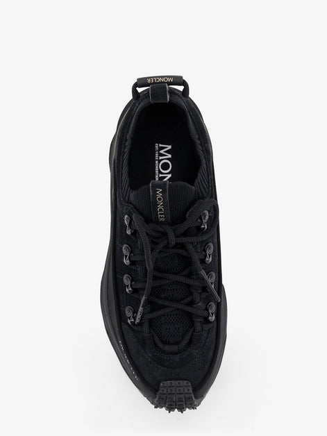 Moncler Trailgrip Lite3 nubuck and suede sneakers with side lettering logo