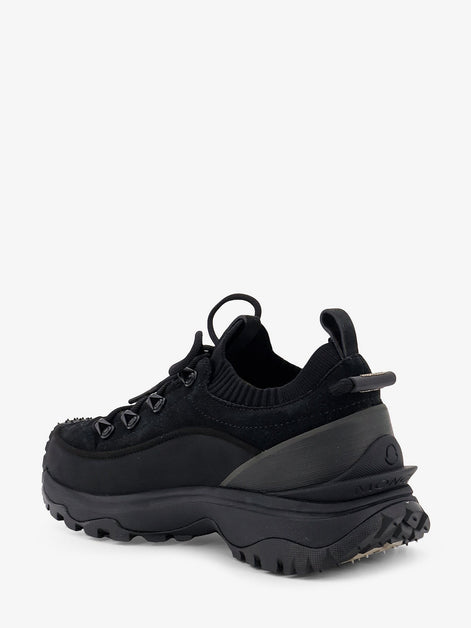 Moncler Trailgrip Lite3 nubuck and suede sneakers with side lettering logo