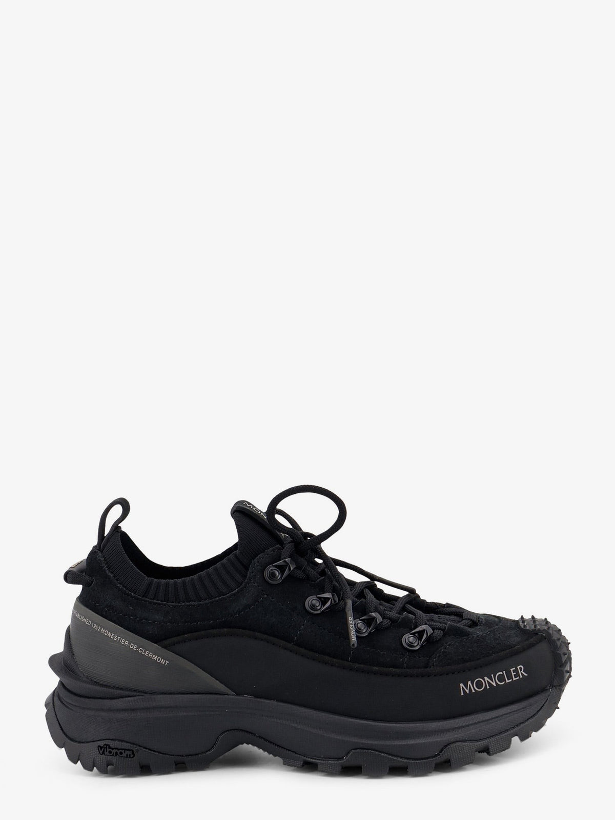 Trailgrip Lite3 nubuck and suede sneakers with side lettering logo