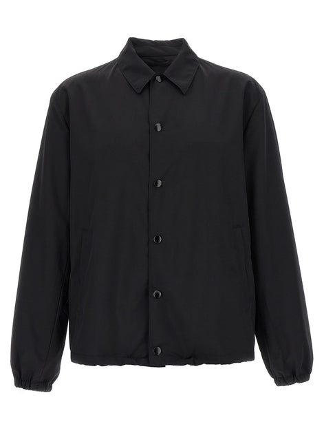 Travel wool blouson