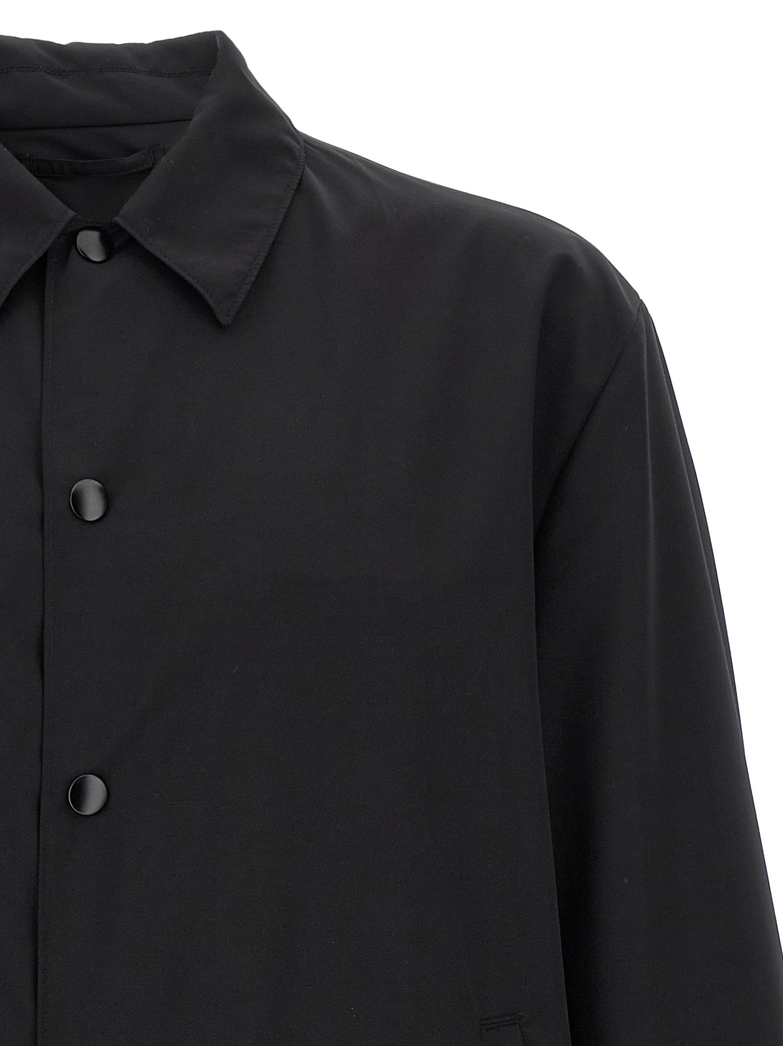 Travel wool blouson