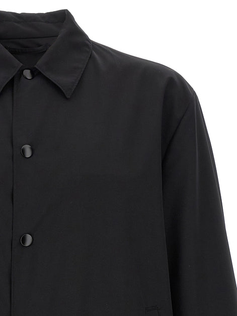 Travel wool blouson