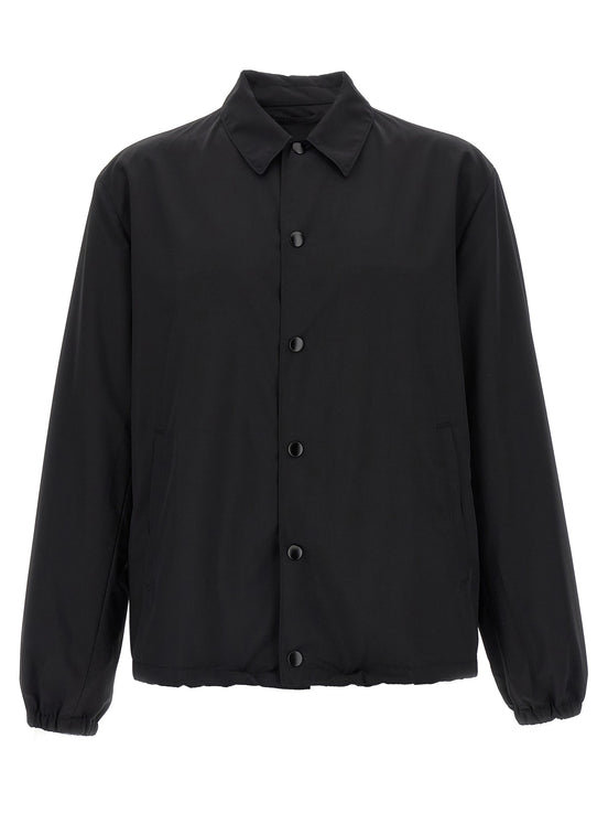 Travel wool blouson