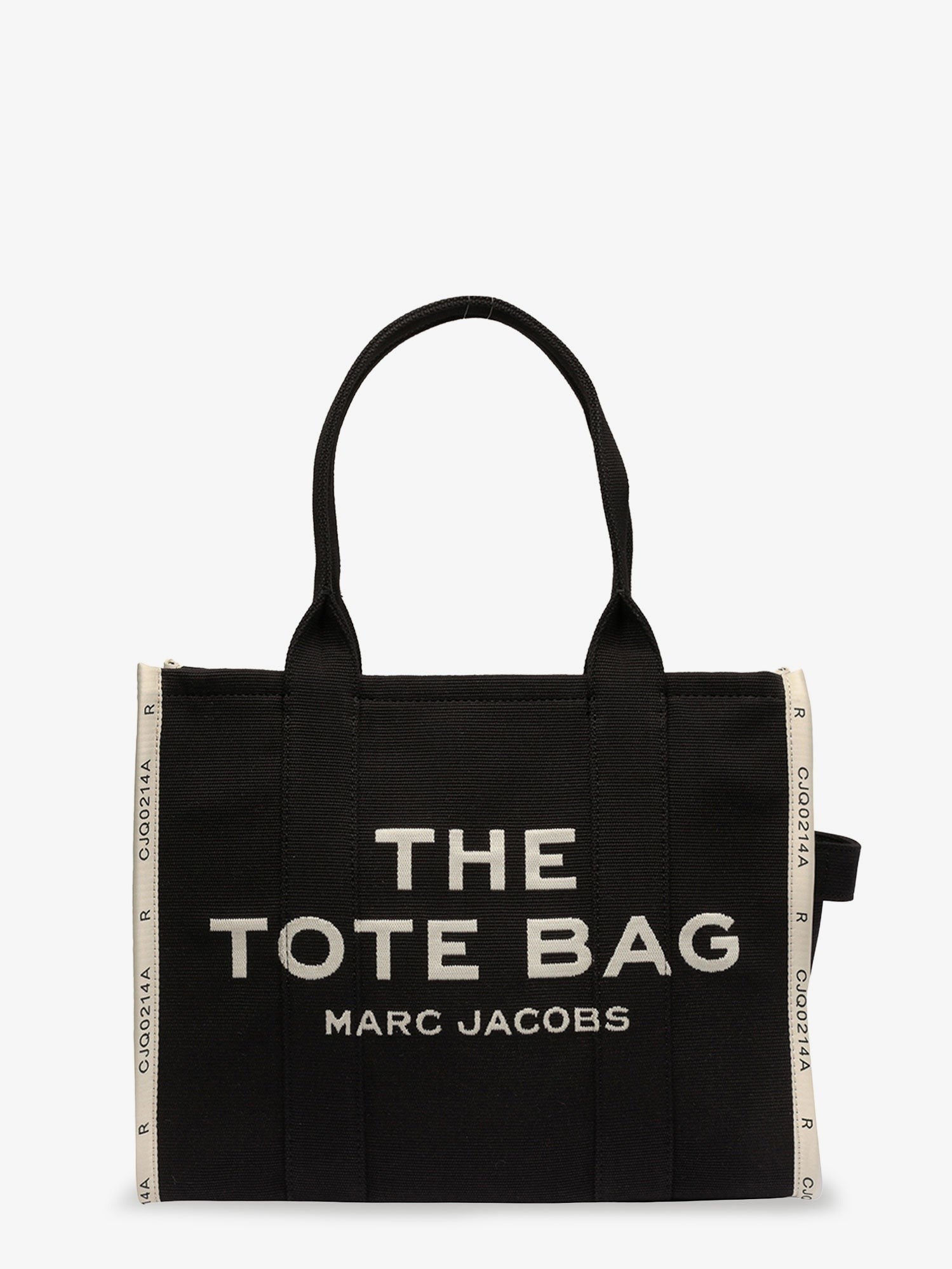Traveler Tote canvas shopping bag with logo on the front