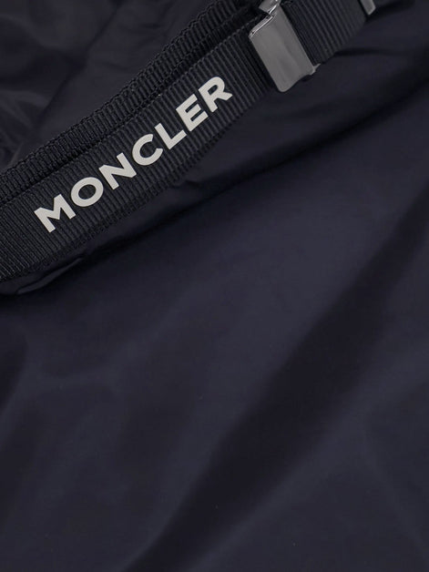 Trestraou down jacket with grosgrain profiles