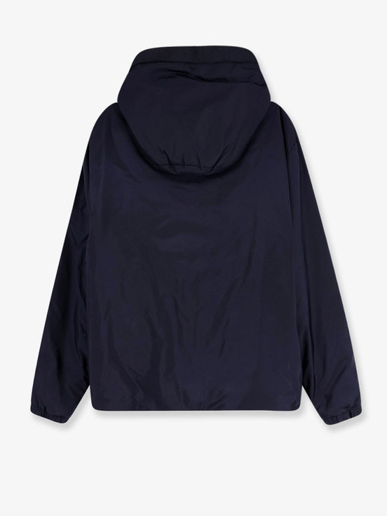 Trestraou down jacket with grosgrain profiles