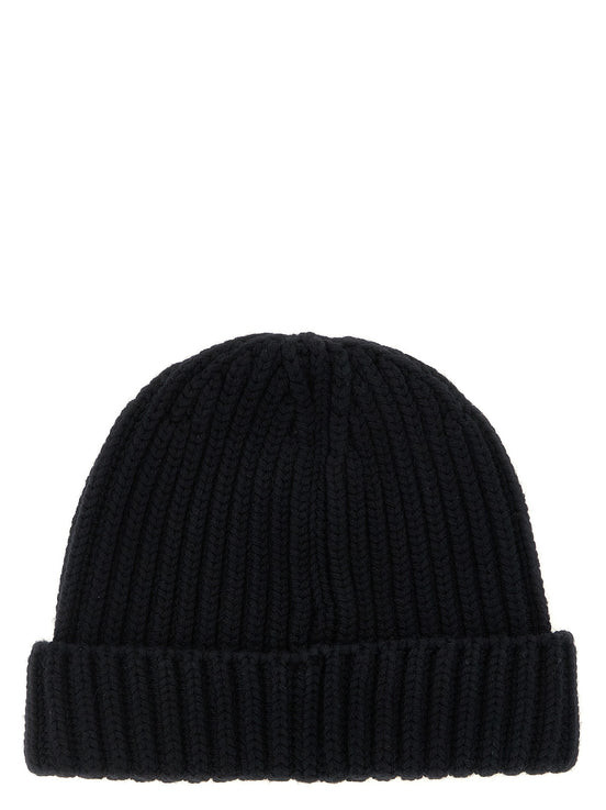 Triangle logo beanie
