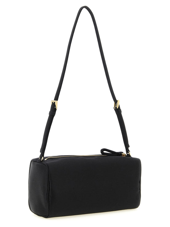 Triangle logo shoulder bag