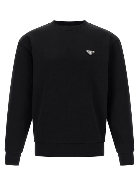 Triangle logo sweatshirt