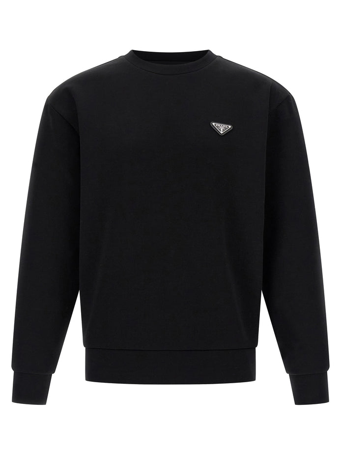 Triangle logo sweatshirt