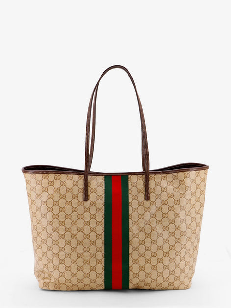 Gucci Tribeca coated canvas shopping bag with GG motif