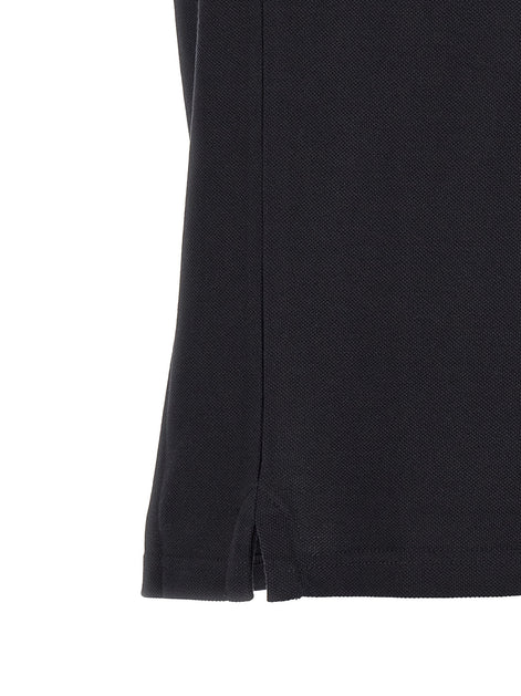 Moncler Tricolor trim polo shirt