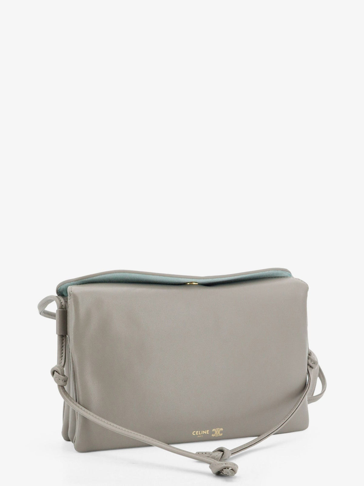 Celine Trio leather crossbody bag