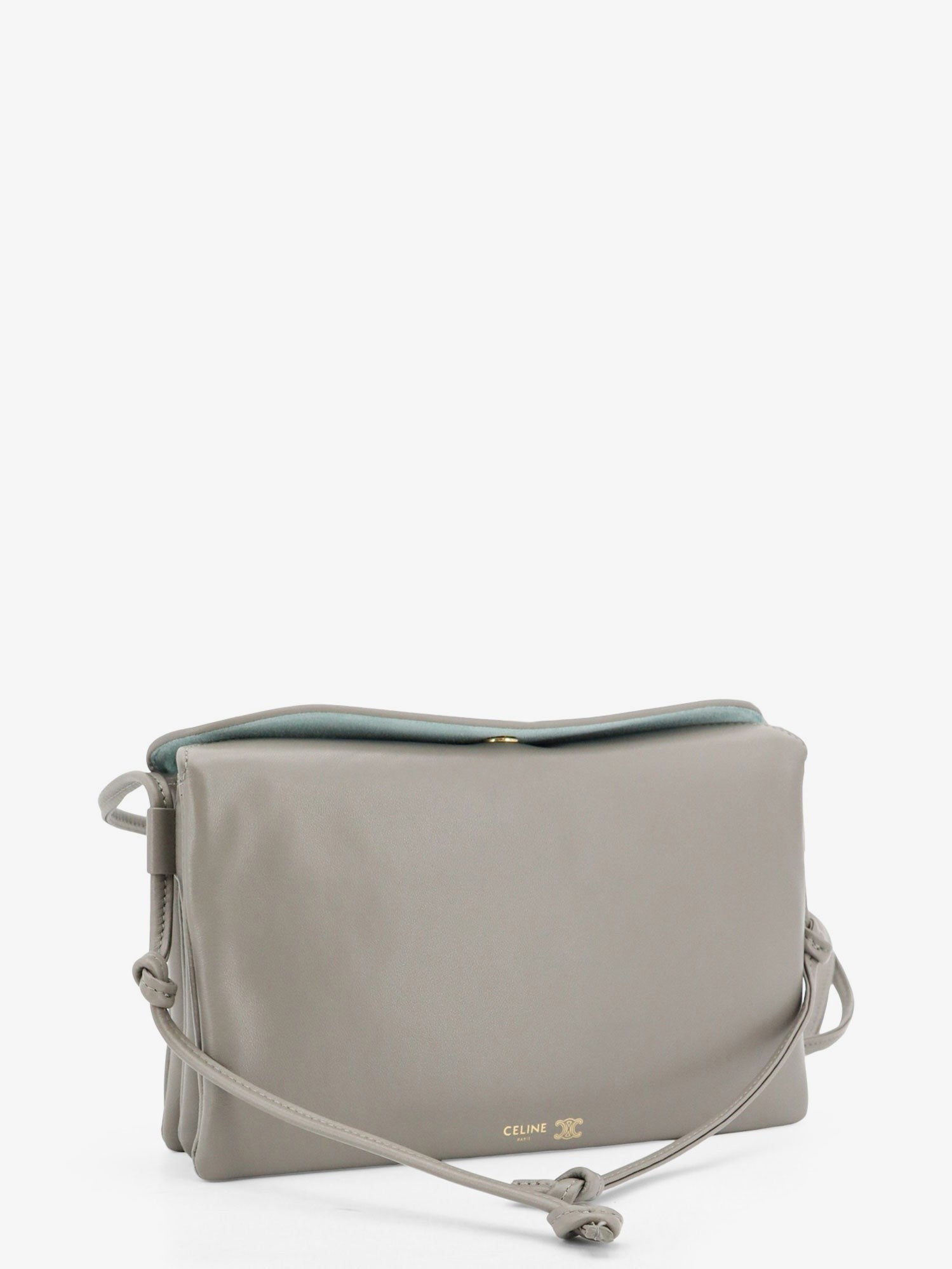 Trio leather crossbody bag