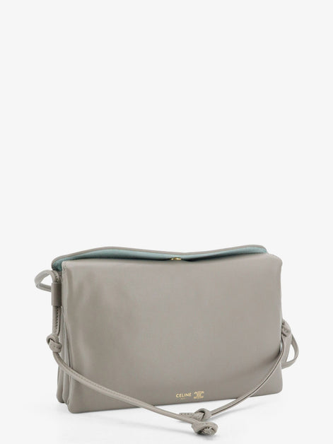Trio leather crossbody bag