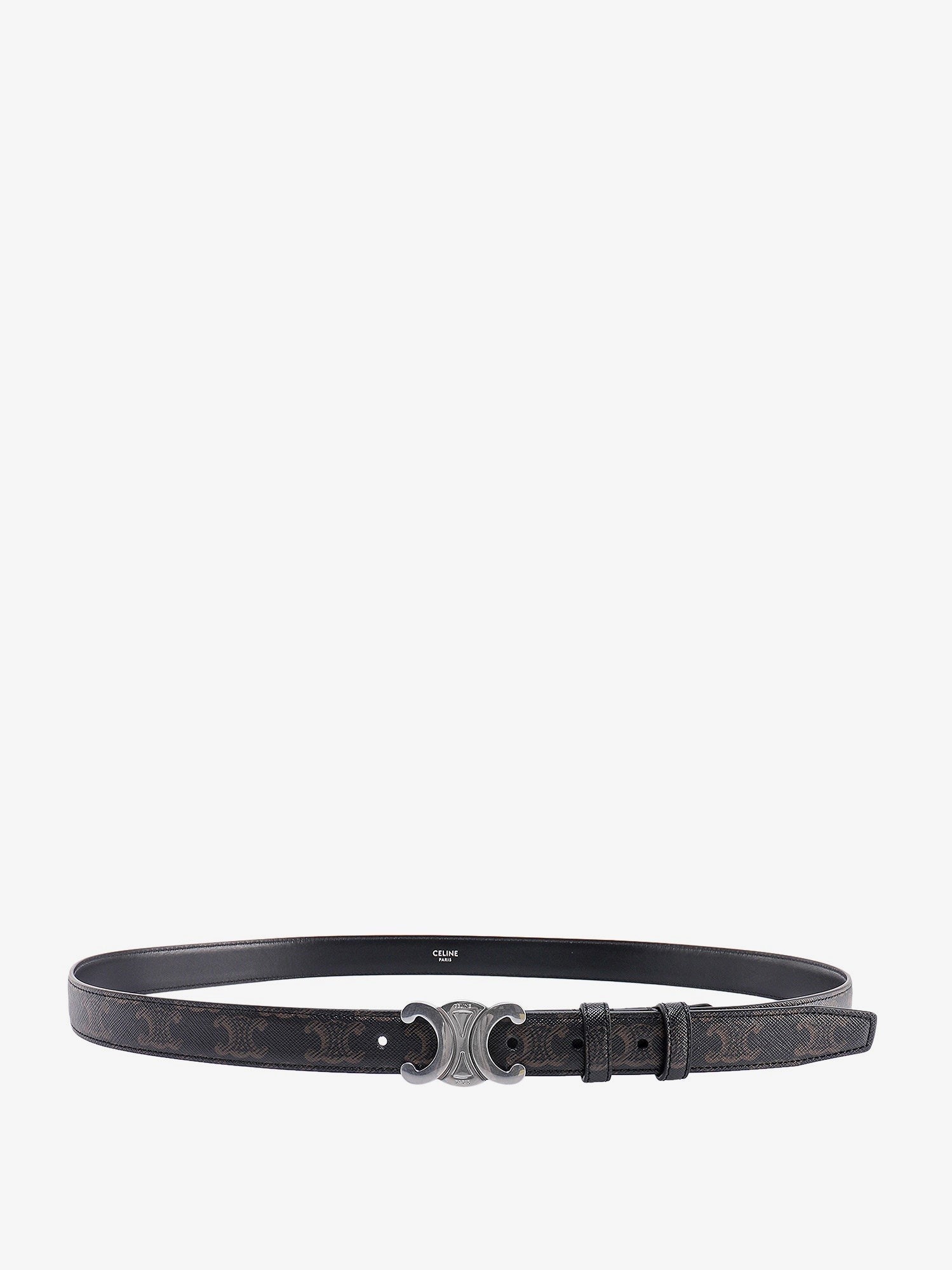 Triomphe coated canvas belt
