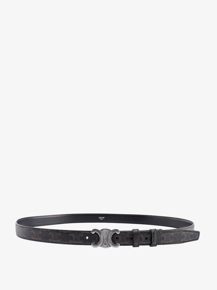 Triomphe coated canvas belt