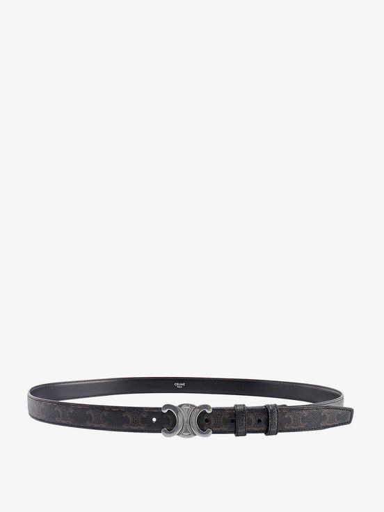 Triomphe coated canvas belt
