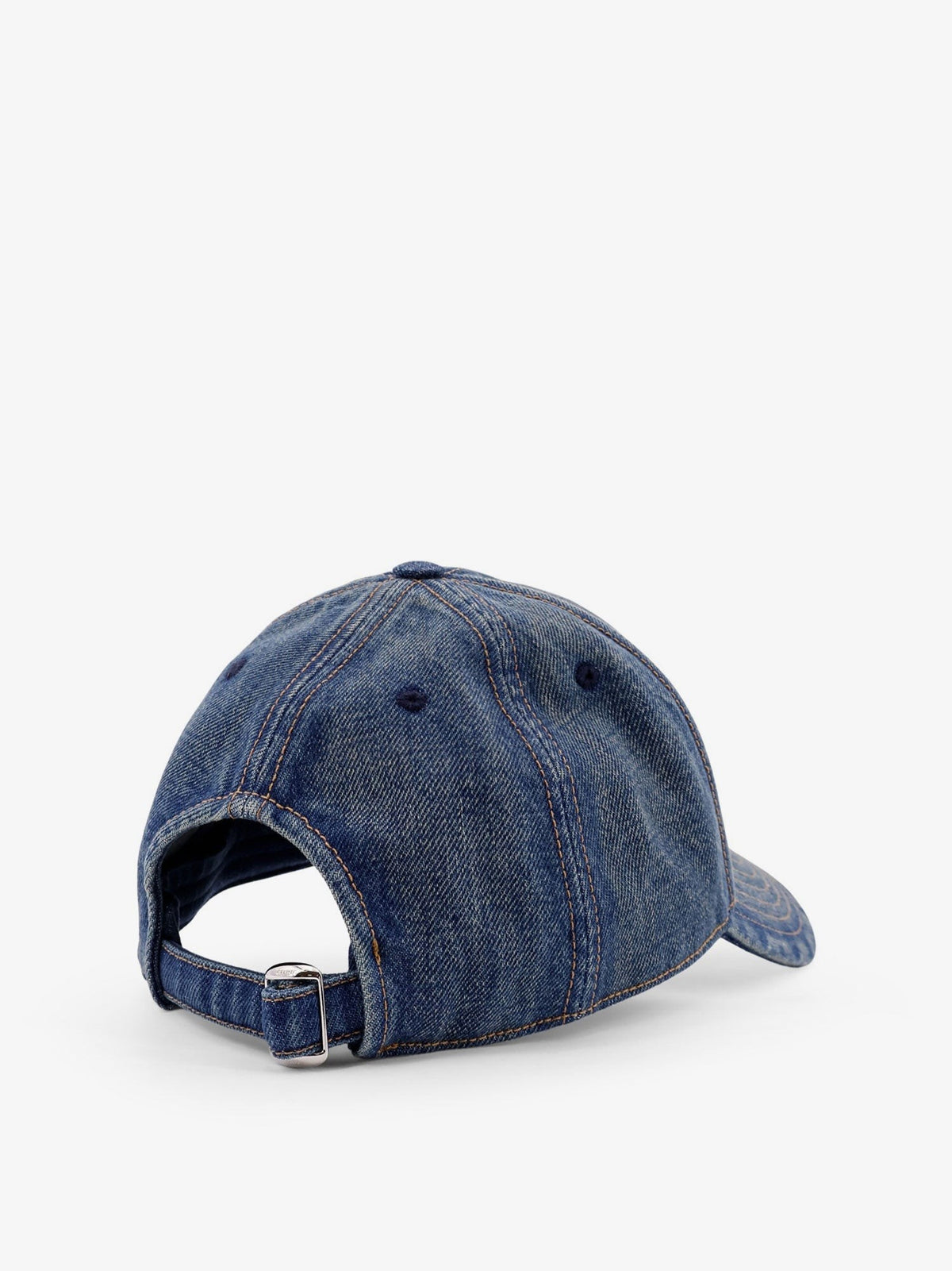 Celine Triomphe denim hat