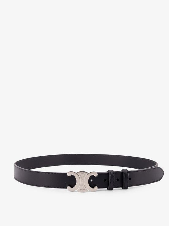 Triomphe leather belt