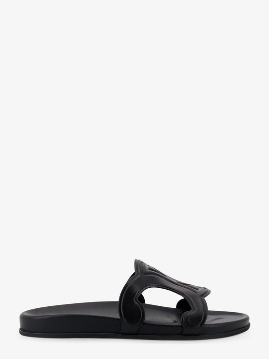 Triomphe leather sandals