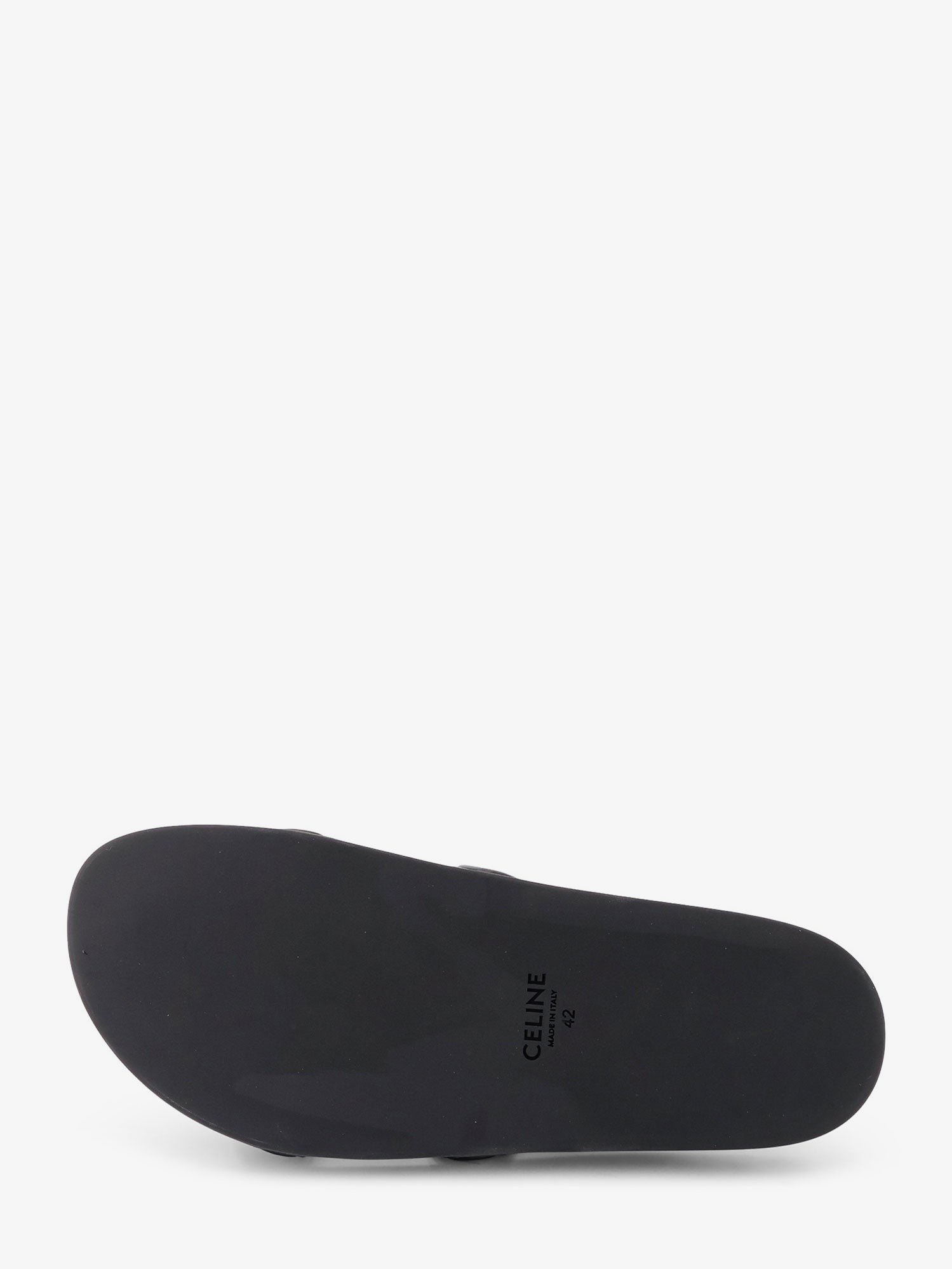 Celine Triomphe leather sandals