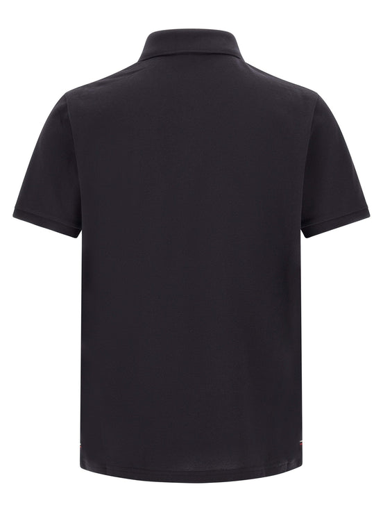 Moncler Triple logo polo shirt