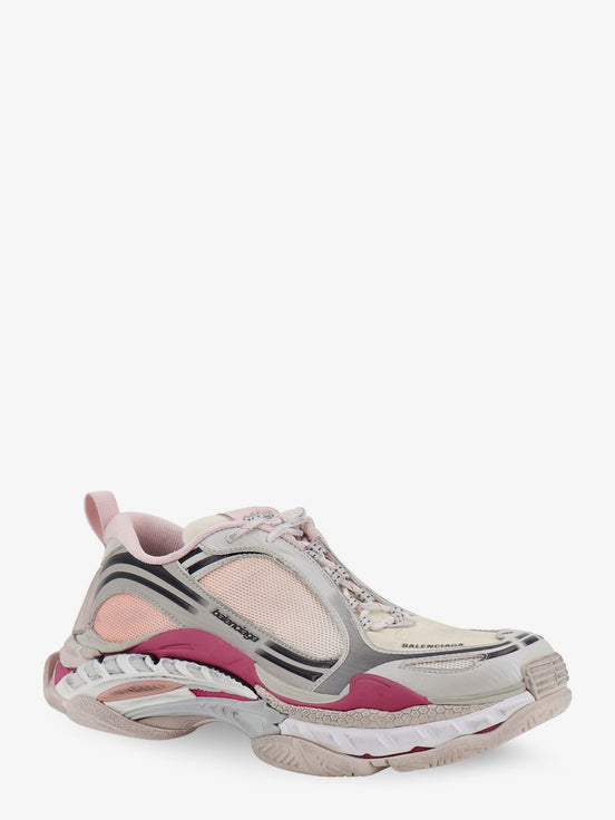 Triple S.2 Gandient sneakers in mesh and nylon with used effect