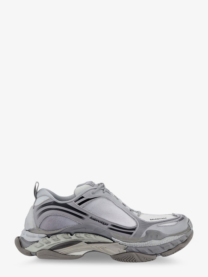 Triple S.2 Gradient mesh and nylon insert sneakers with used effect