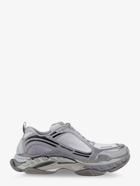 Triple S.2 Gradient mesh and nylon insert sneakers with used effect