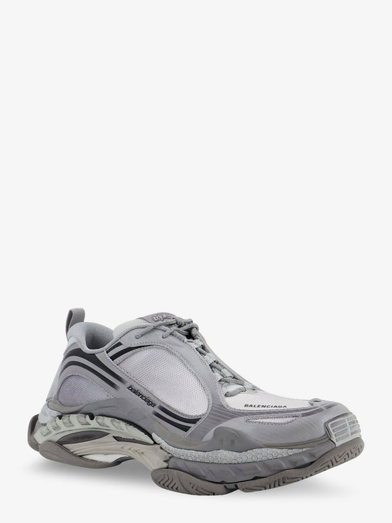 Triple S.2 Gradient mesh and nylon insert sneakers with used effect
