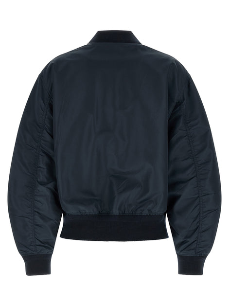 Twill bomber jacket
