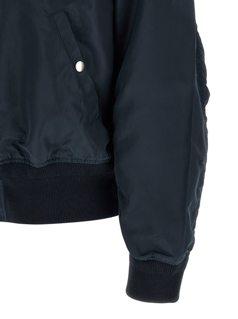 Twill bomber jacket