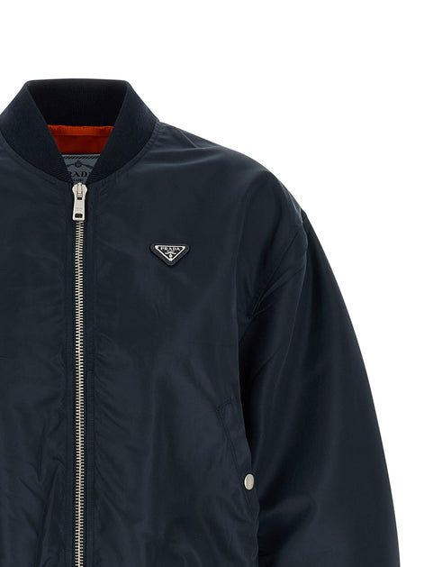 Twill bomber jacket