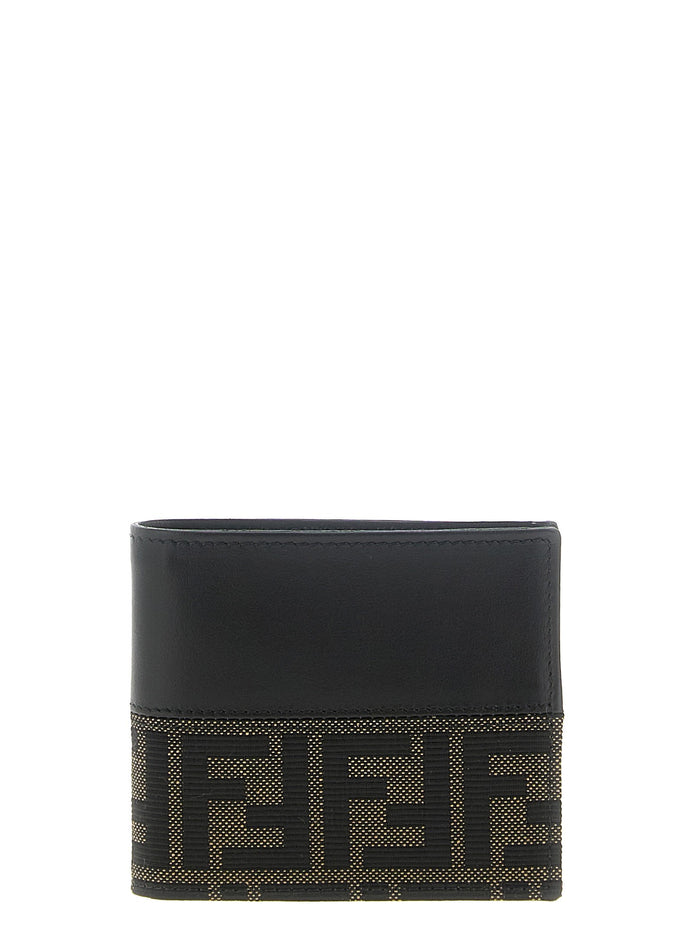 Two-color FF Jacquard wallet