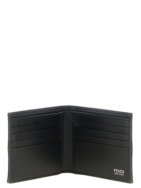Fendi Two-color FF Jacquard wallet
