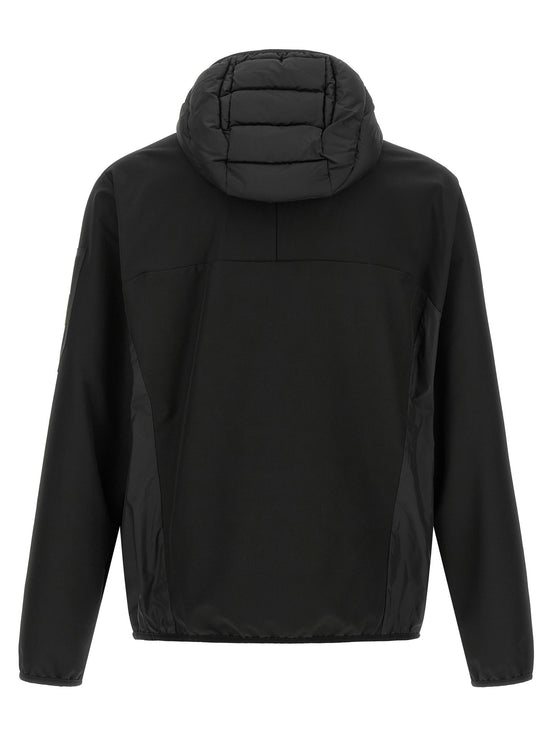 HUGO BOSS Two-material hoodie