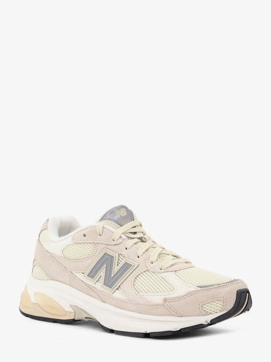 U2010 mesh and suede sneakers with side logo