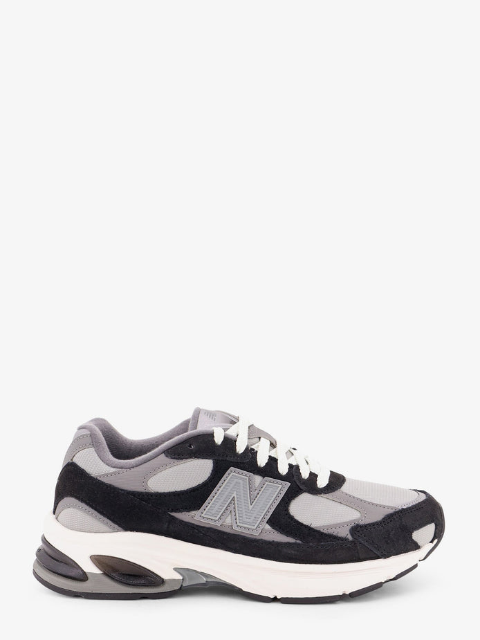 U2010 suede and mesh sneakers