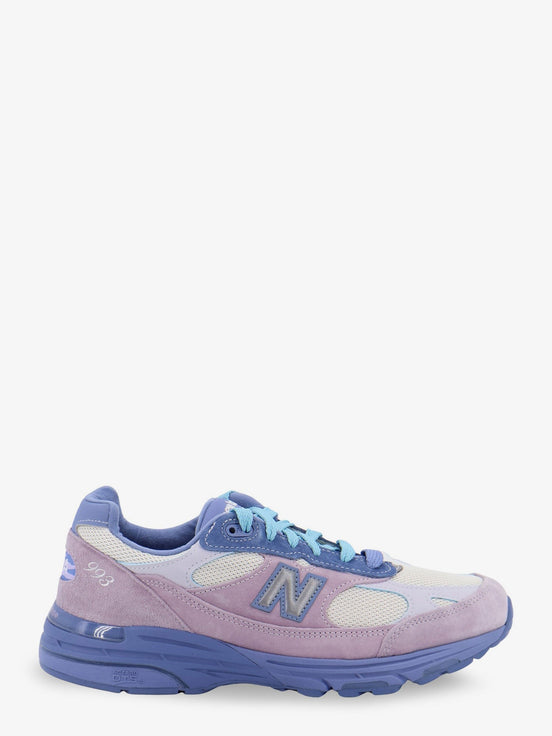 U9935 mesh and suede sneakers