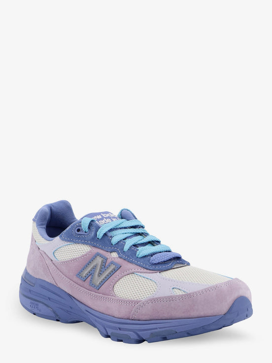U9935 mesh and suede sneakers
