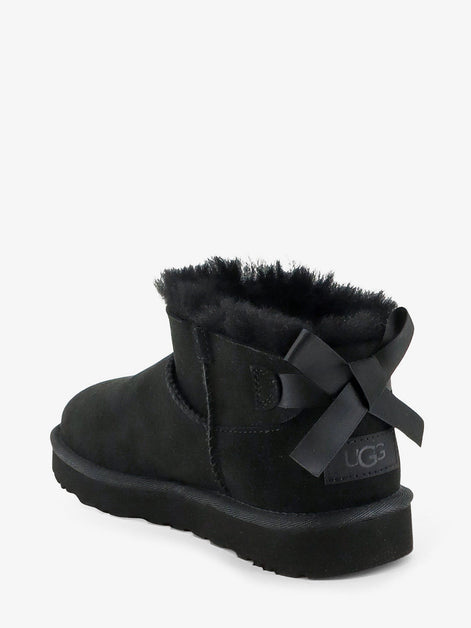 Ugg Ultra mini Bailey Bow suede ankle boot