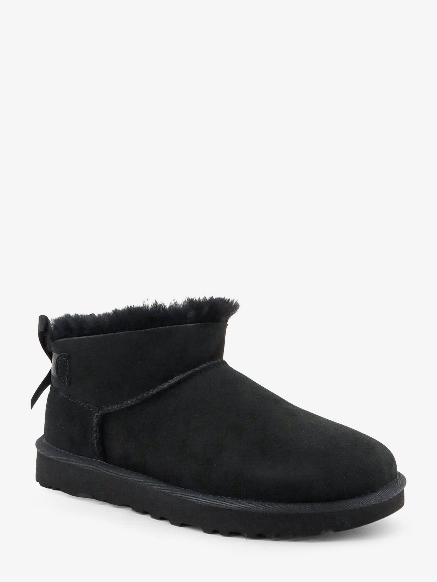 Ugg Ultra mini Bailey Bow suede ankle boot