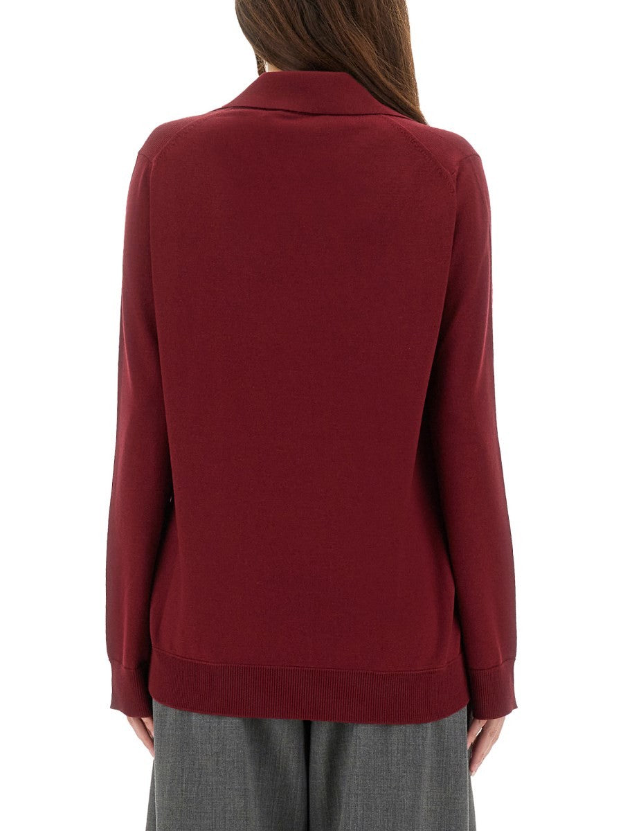 Gucci ULTRAFINE WOOL POLO SHIRT
