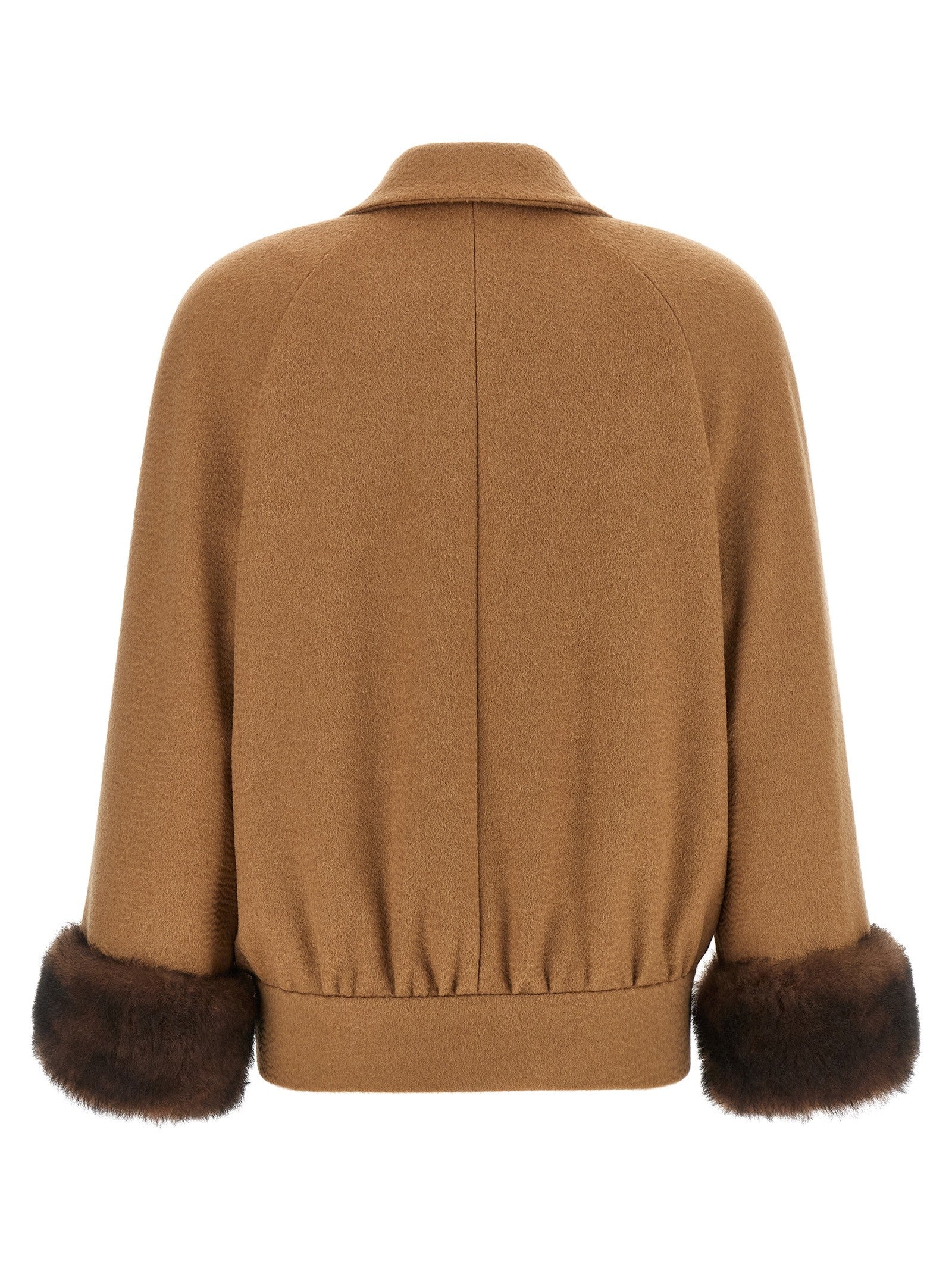 Valentino Garavani Valentino Garavani fur insert caban
