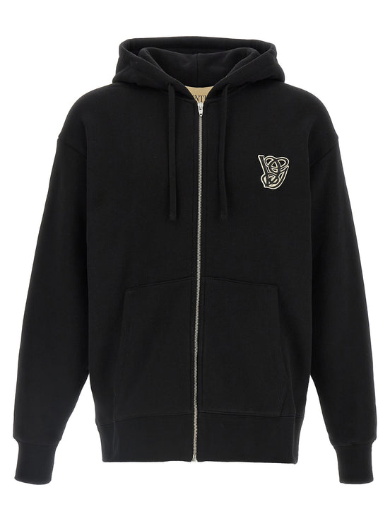 Valentino Garavani hoodie VG patch